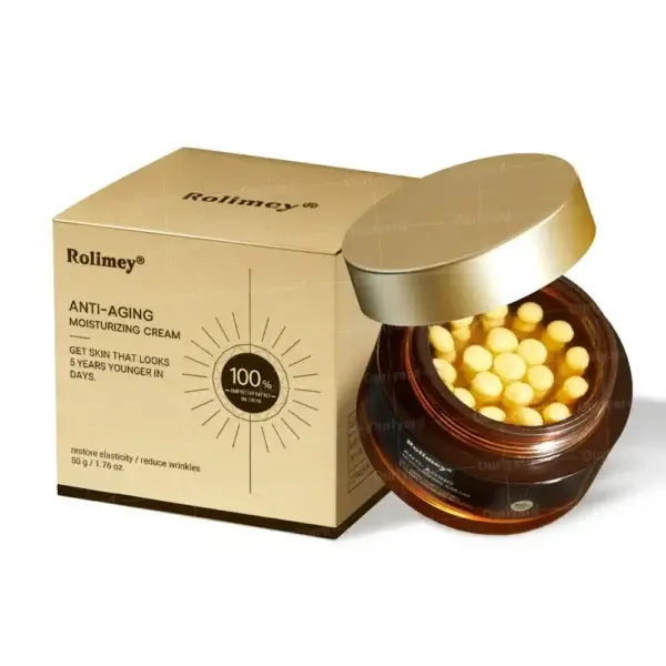 Anti-Aging Moisturizing Cream with Hyaluronic Acid – Retinol & Collagen