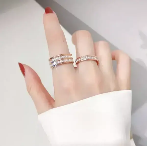 Lymphatic Magnetic Therapy Diamond Ring