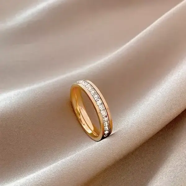 Lymphatic Magnetic Therapy Diamond Ring