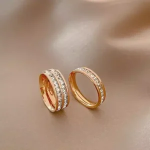 Lymphatic Magnetic Therapy Diamond Ring