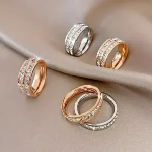 Lymphatic Magnetic Therapy Diamond Ring