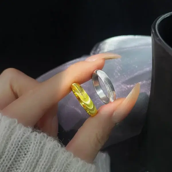 Lymphatic magnetic therapy cats eye ring