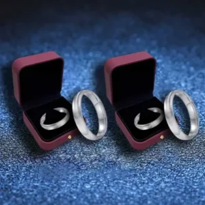 Lymphatic magnetic therapy cats eye ring