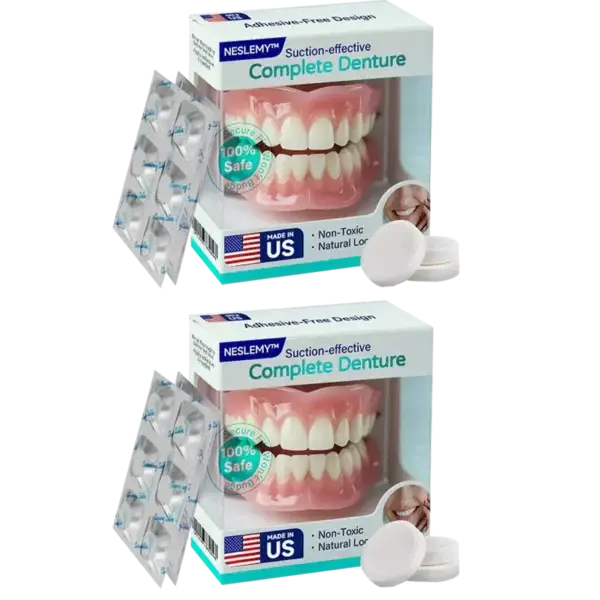 Suction-fit Complete Denture