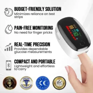 SugarSense High-Precision Glucose Monitoring Device