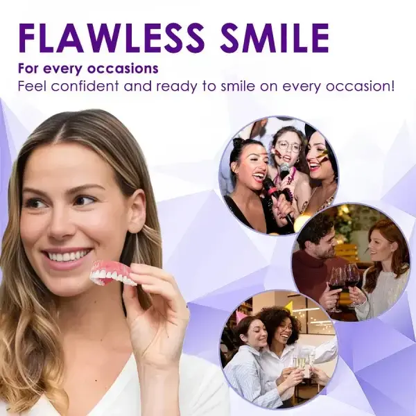 Advanced Customized Full Denture Set