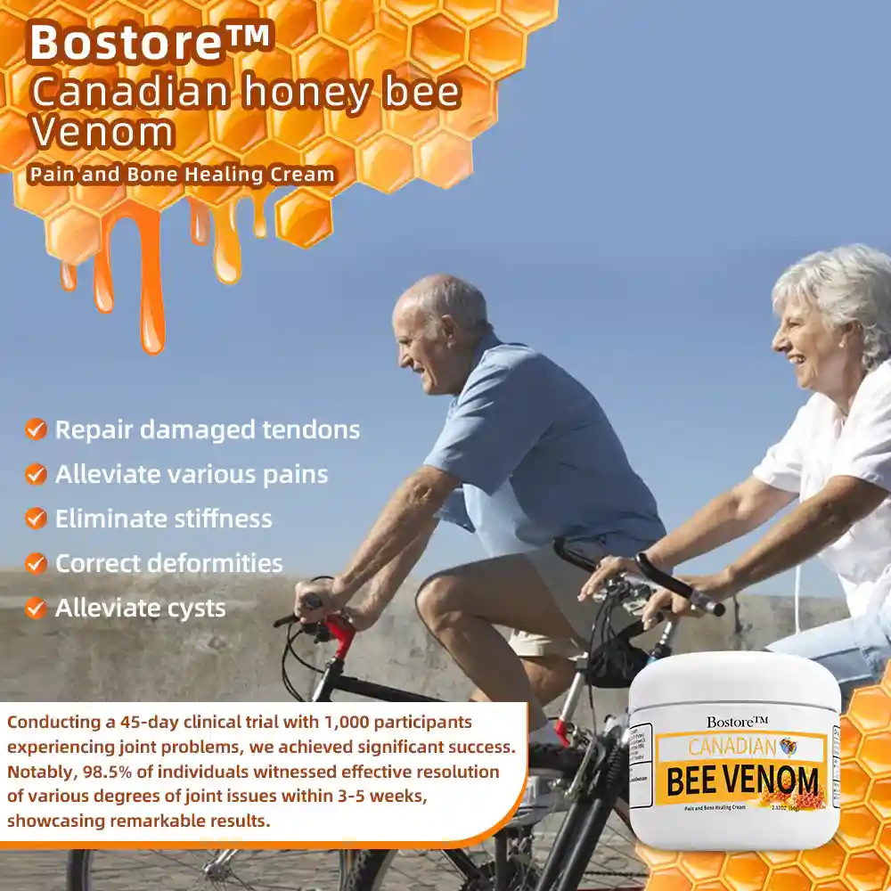Canadian honey bee Venom Pain and Bone Healing Cream - Image 5
