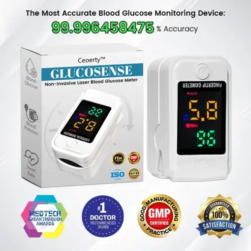 GlucoSense Non-Invasive Laser Blood Glucose Meter - Image 2