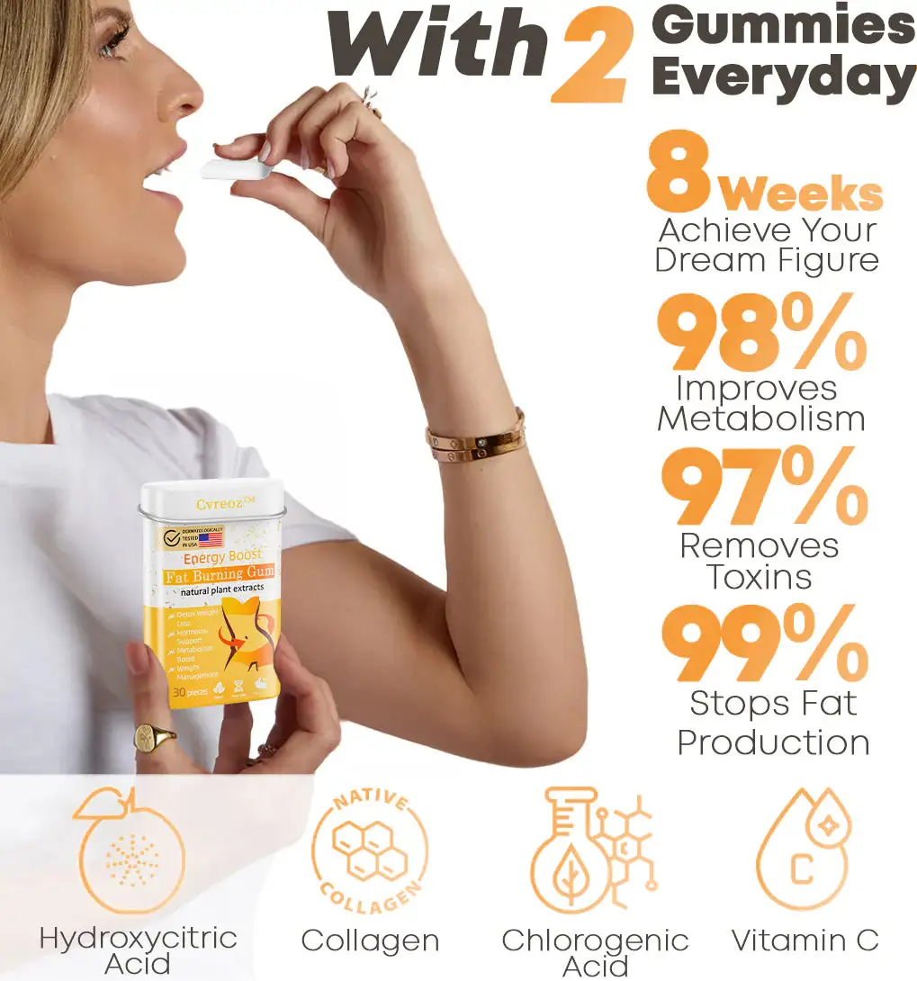 Energy Boost Fat Burning Gum - Image 2
