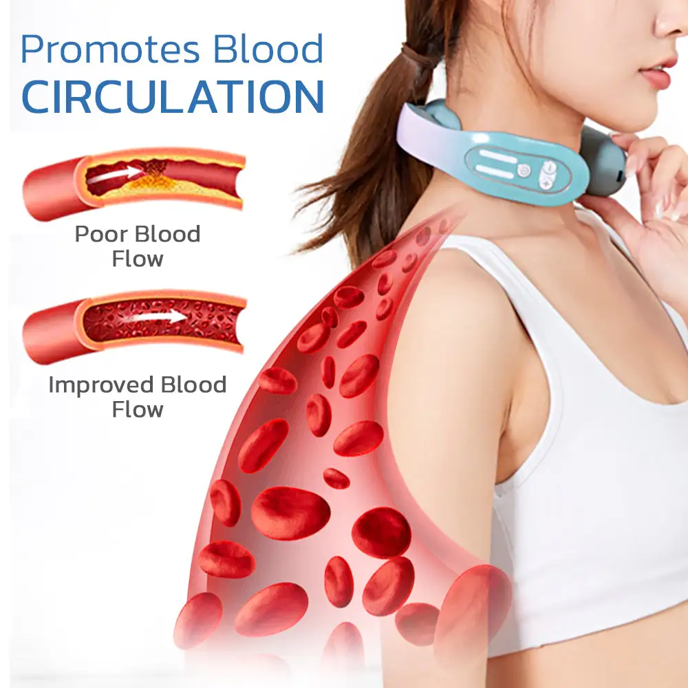 Neck Acupoints Lymphvity Massager Device - Image 2