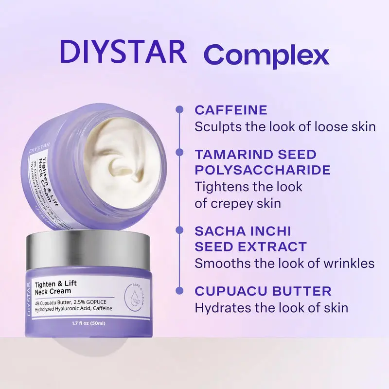 DIYSTAR Neck Cream Tighten & Lift Firming Cream - Image 4