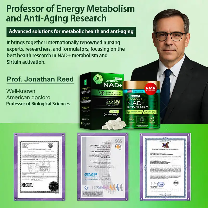 Liposomal NAD+ Resveratrol Capsule Supplement - Image 3