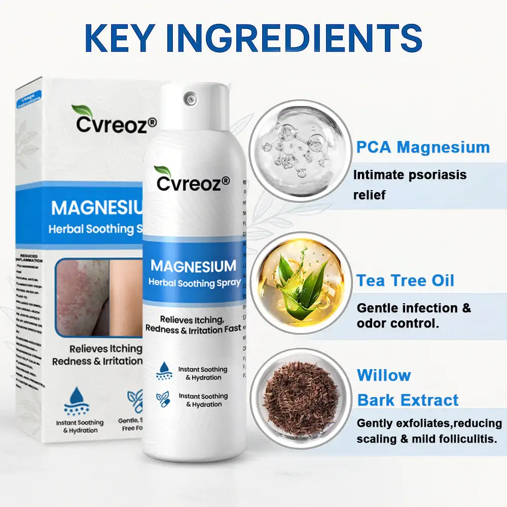 Magnesium Herbal Psoriasis Spray - Image 4