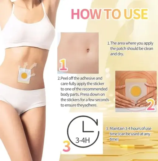 Bee Venom Lymphatic Drainage Slimming Patch - Image 12