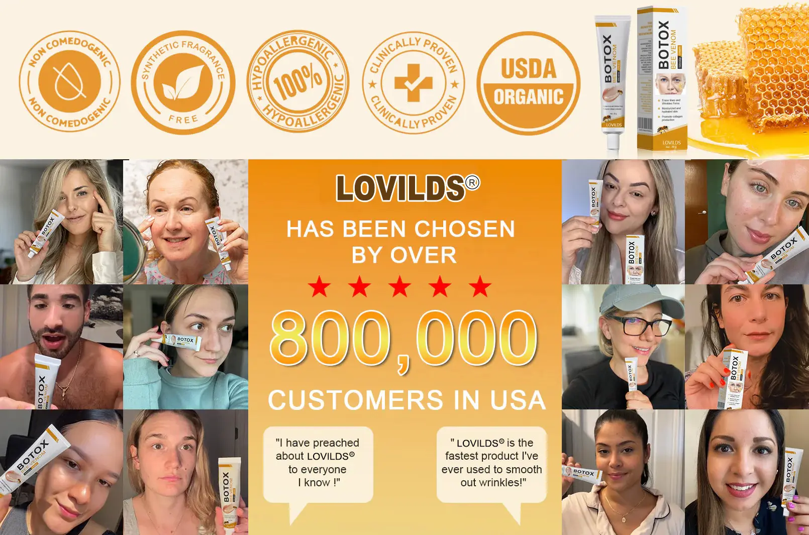 Botox Bee Venom Wrinkle Removal Cream - Image 2