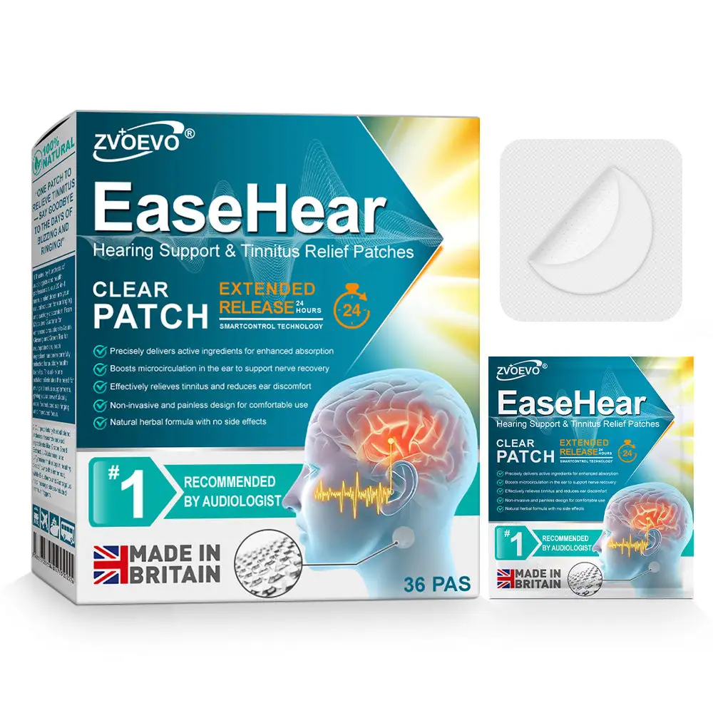 EaseHear Instant Hearing Support & Tinnitus Relief Patches - Image 4