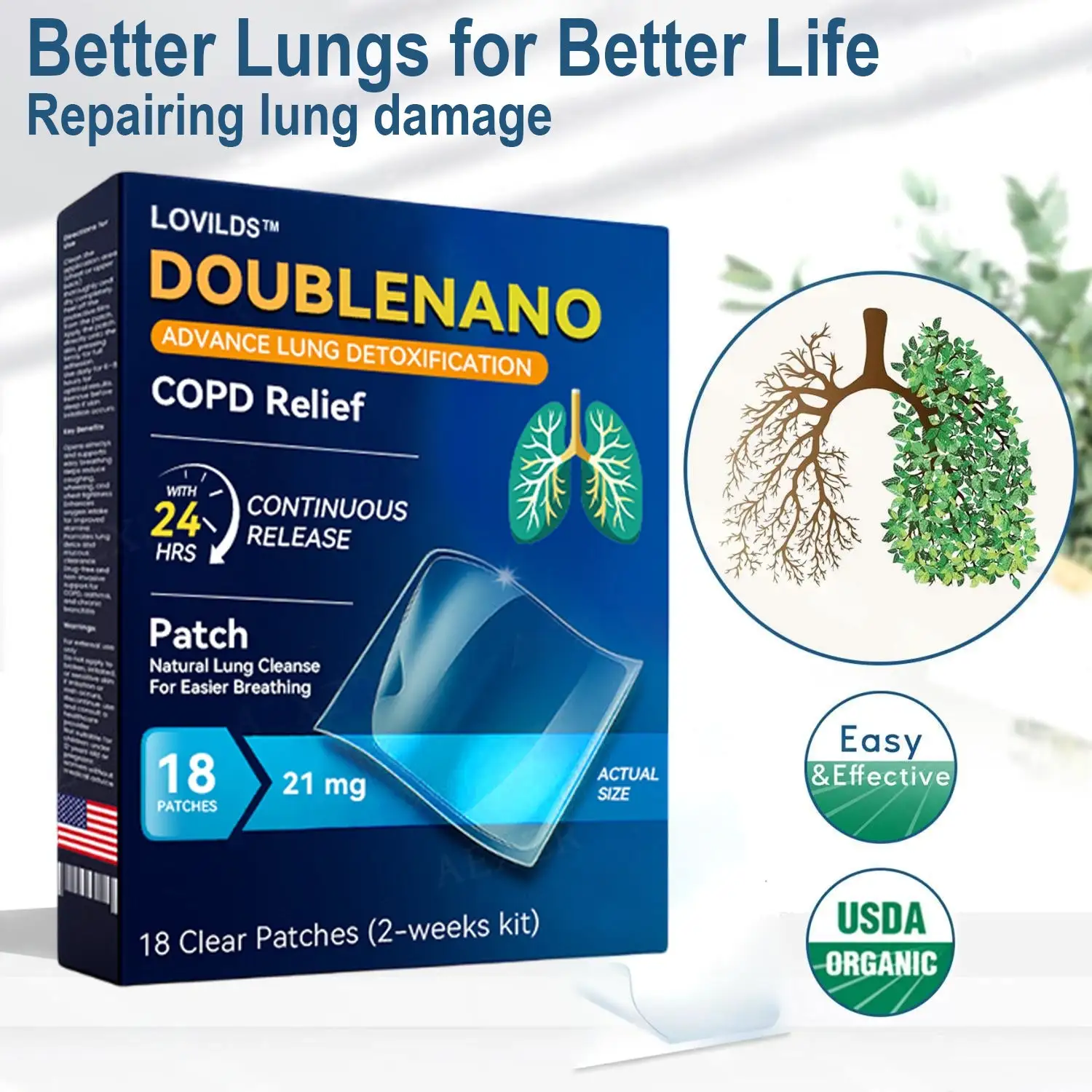 Relief Patch | For Lungs & Breathing