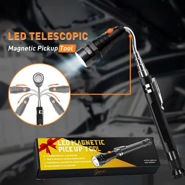 Upgraded Magnetic Pick-Up Tool – See It. Reach It. Grab It. - Image 4
