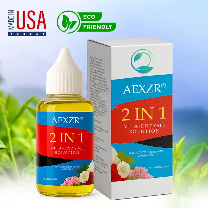 2 in 1 Vita-Enzyme Solution Internally Repairs & Nourishes for Vibrant Leaves
