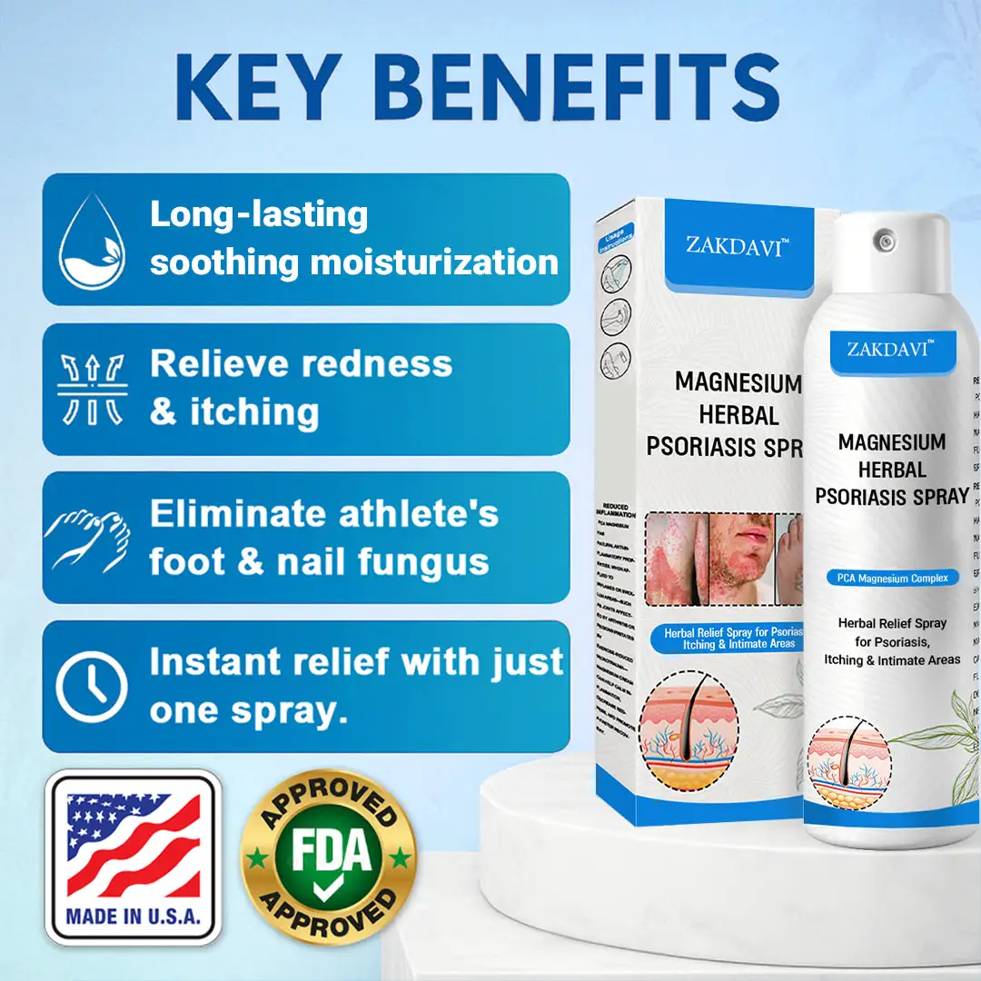 Magnesium Herbal Psoriasis Spray - Image 2