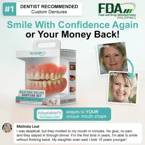 Advanced Customized Full Denture Set - Image 2
