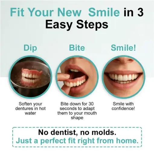 Advanced Customized Full Denture Set - Image 3