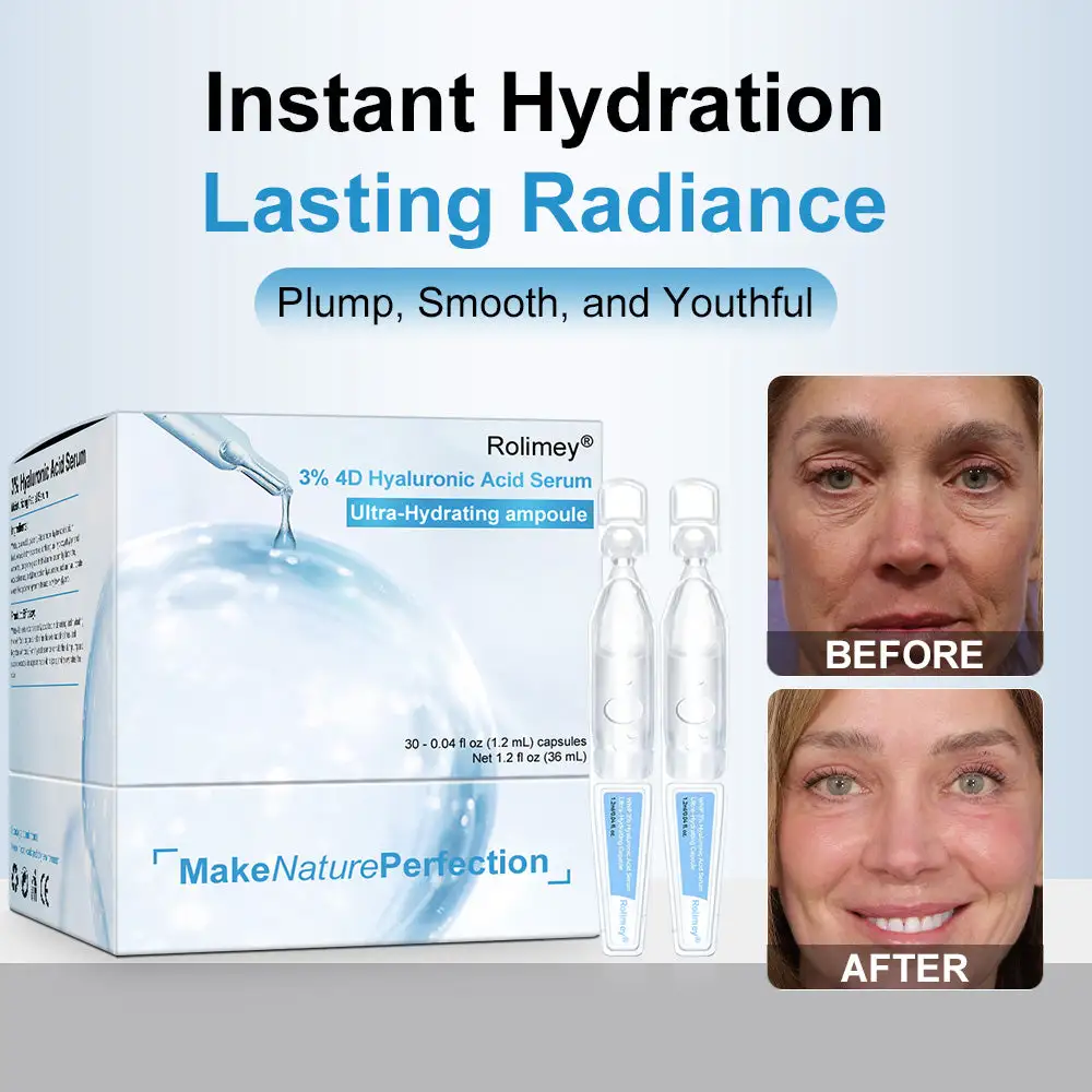 3% 4D Hyaluronic Acid Serum Ampoules - Image 2