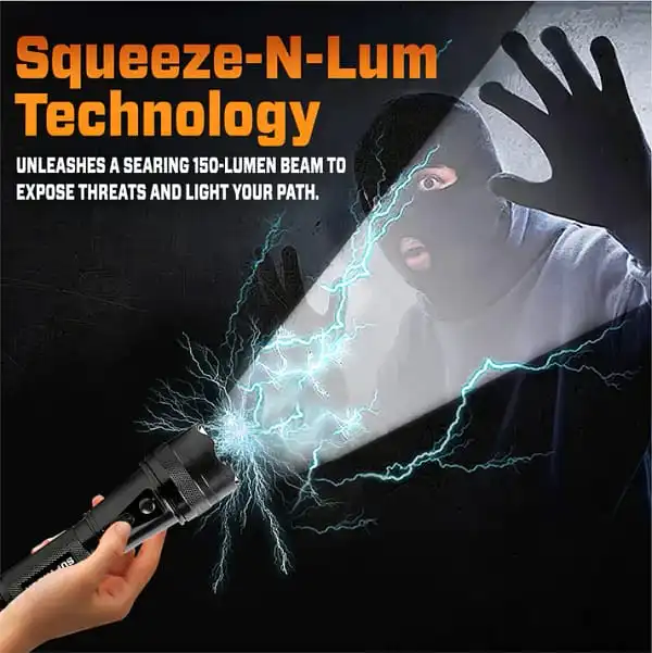VoltGuard X95 Tactical Stun Flashlight - Image 7