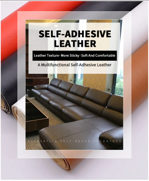 Self-Adhesive Leather Refinisher Cuttable Sofa Repair - Image 21