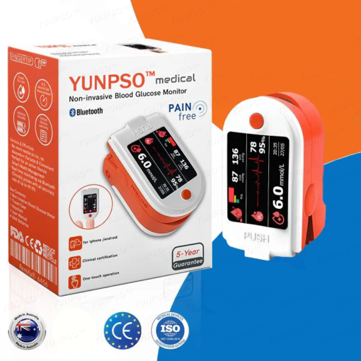 Professional 3in1 Glucose & Vital Signs Monitor
