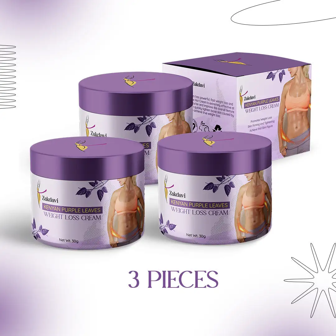 Zakdavi Kenyan Purple Leaves Weight Loss Cream - Image 14