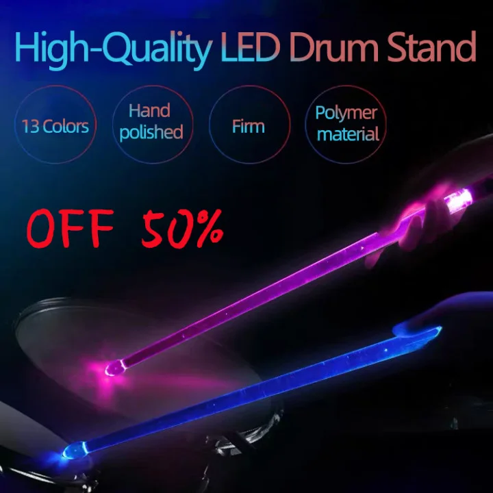 (BUY 1 GET 1 FREE) 13 Colors-Upgrade LED Luminous Drum Stick - Image 3