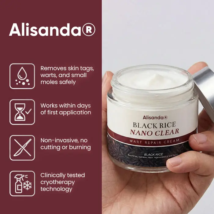 BlackRice Nano Clear Wart Repair Cream - Image 3