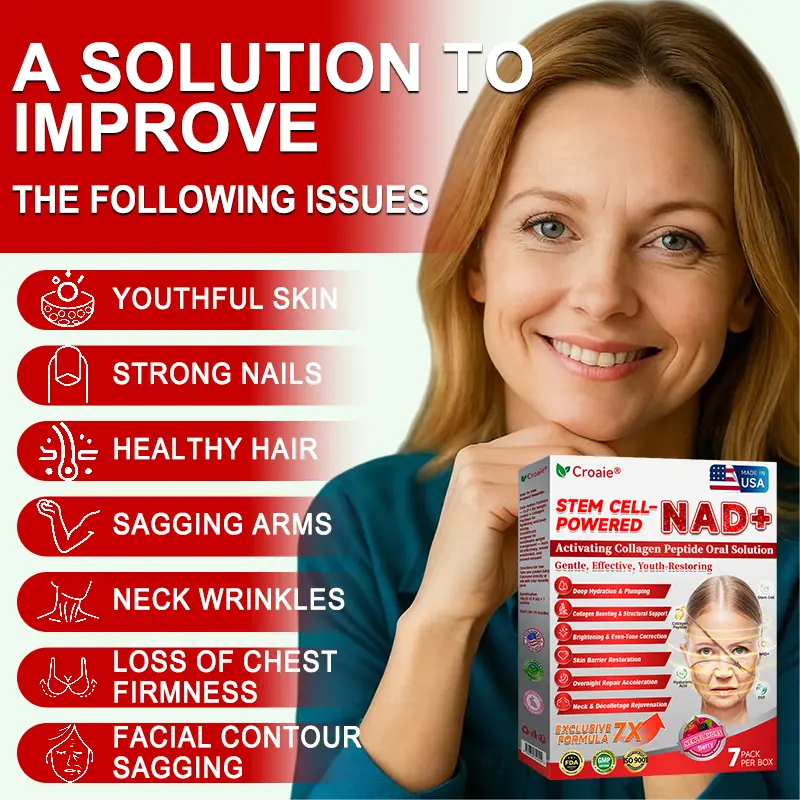 Stem Cell–Powered NAD+ Activating Collagen Peptide Oral Solution - Image 2