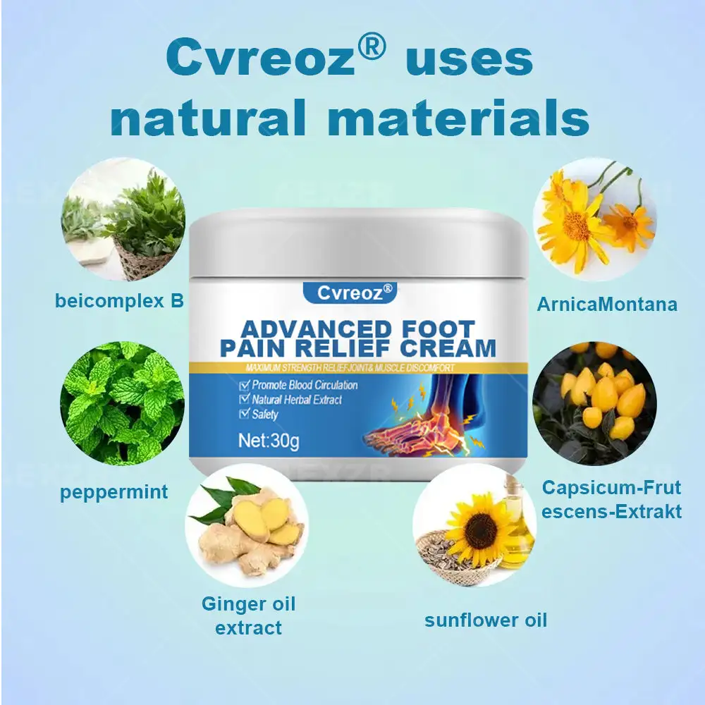 ADVANCED FOOT PAIN RELIEF CREAM - Image 6