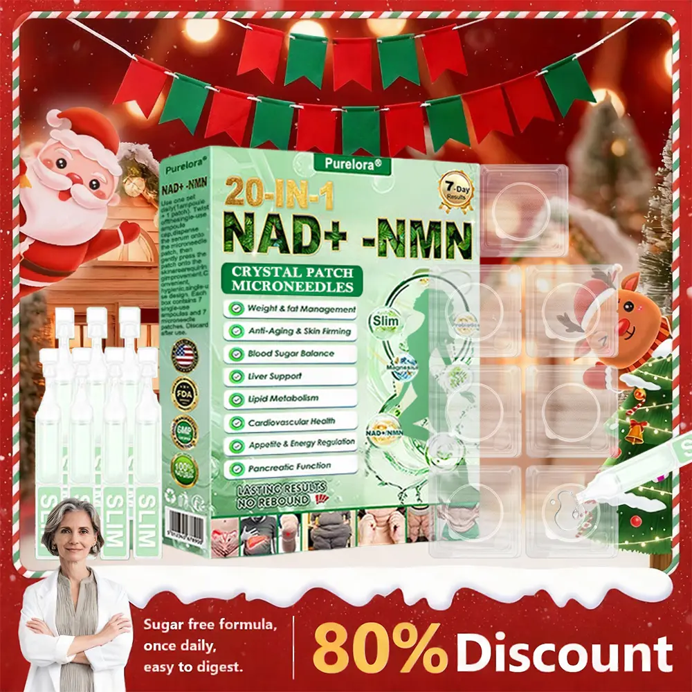 1064 Crystal Microneedle Nano System with NAD⁺ Activation & 20-in-1 Slim & Healthy Pacth Solution