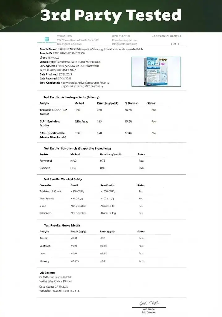 & NAD+ Slimming & health NANO MICRONEEDLE PATCH - Image 13