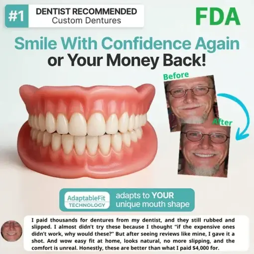 Medical Full Denture with Strong Suction - Image 6