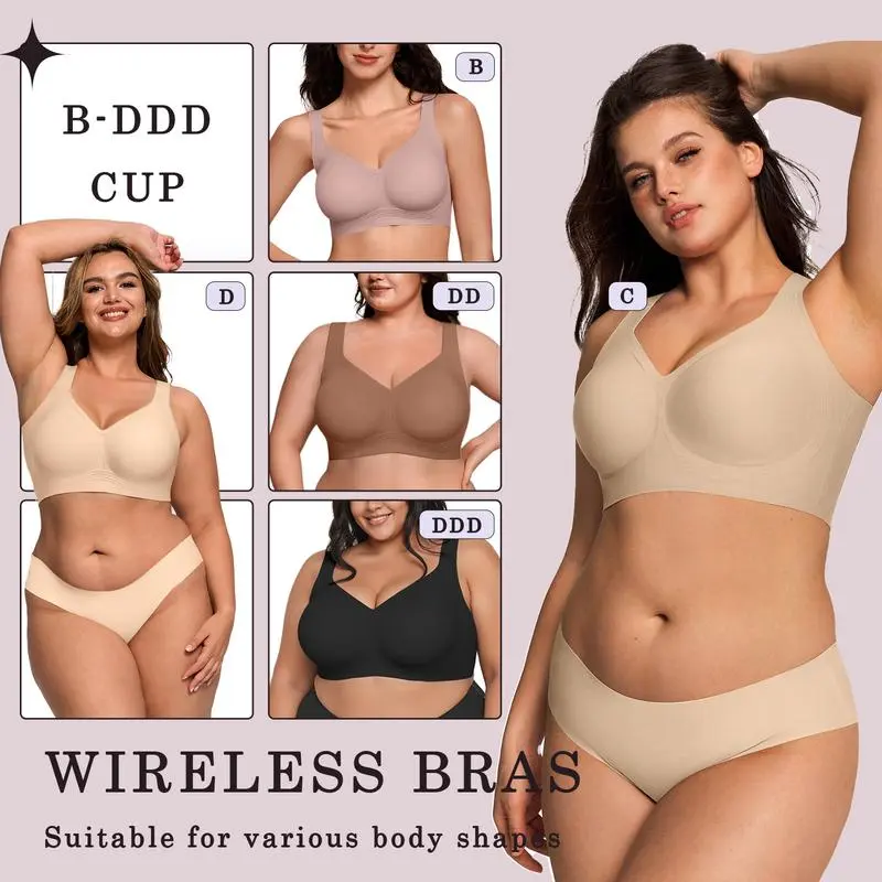 Full-Support Wireless Bra - Image 5