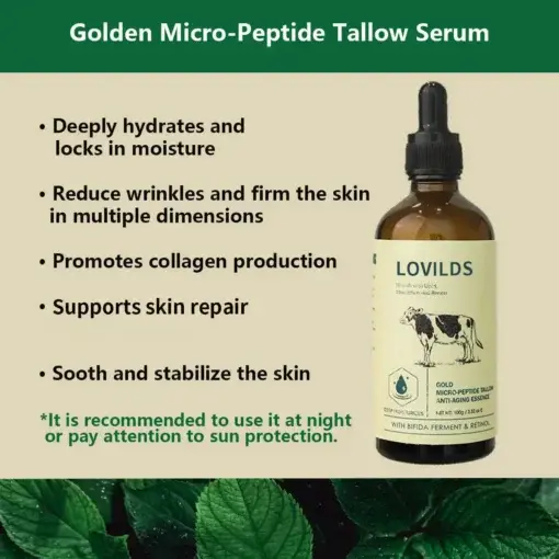 Golden Micro-Peptide Tallow Serum - Image 5