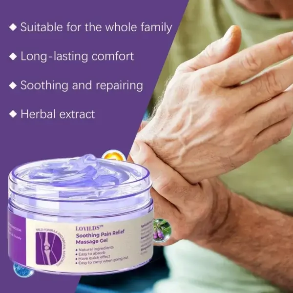 Pain Relief Gel – With Turmeric & Emu Oil for Arthritis & Joint Support - Image 4