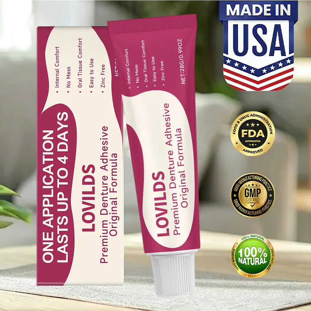 LOVILDS FirmHold Denture Adhesive