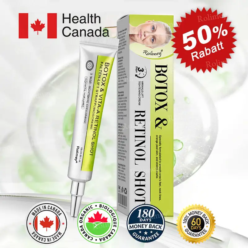 Botox & Vita-A Retinol Shot Wrinkle-Lift Tightening cream