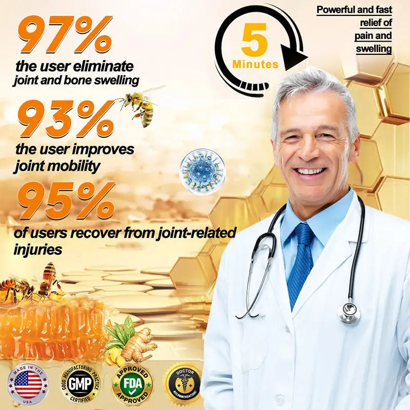 Bee Venom Pain Relief Joint Repair Cream - Image 7