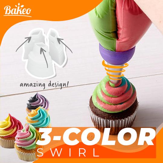 Tri-Color Pastry Nozzle - Image 2