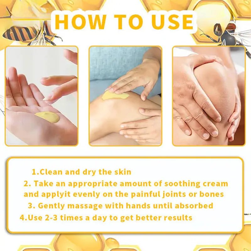 BEE VENOM LITHOSPERMUM Pain-Relief Bone Healing Cream - Image 19
