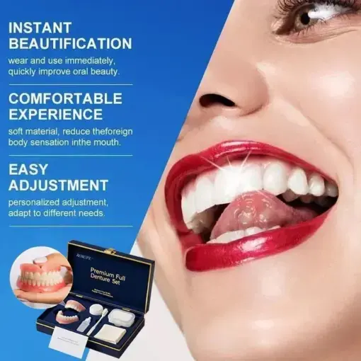 Advanced Customized Full Denture Set - Image 4