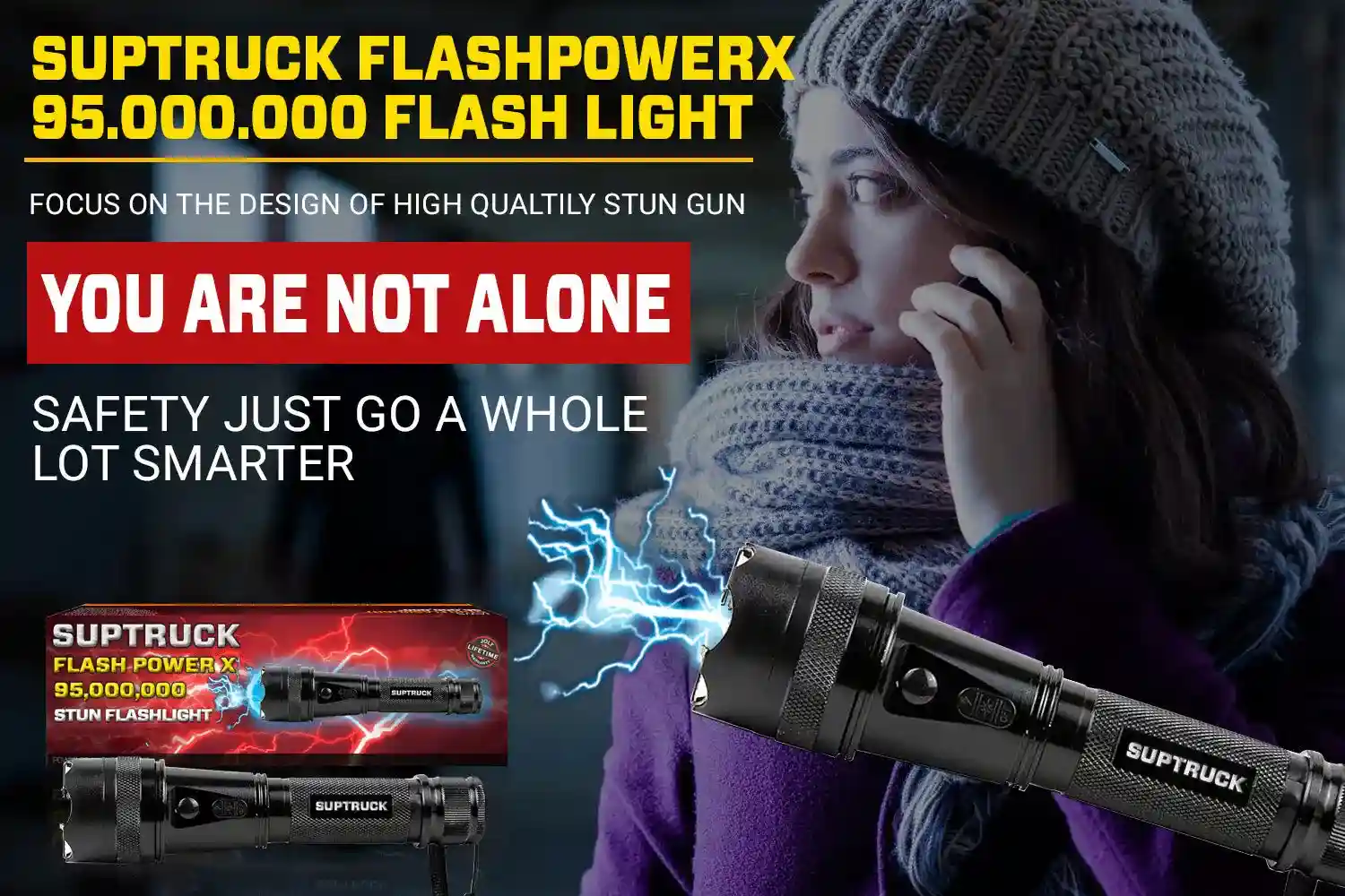 Flash Power X95 Hi-Tech Flashlight - Image 2