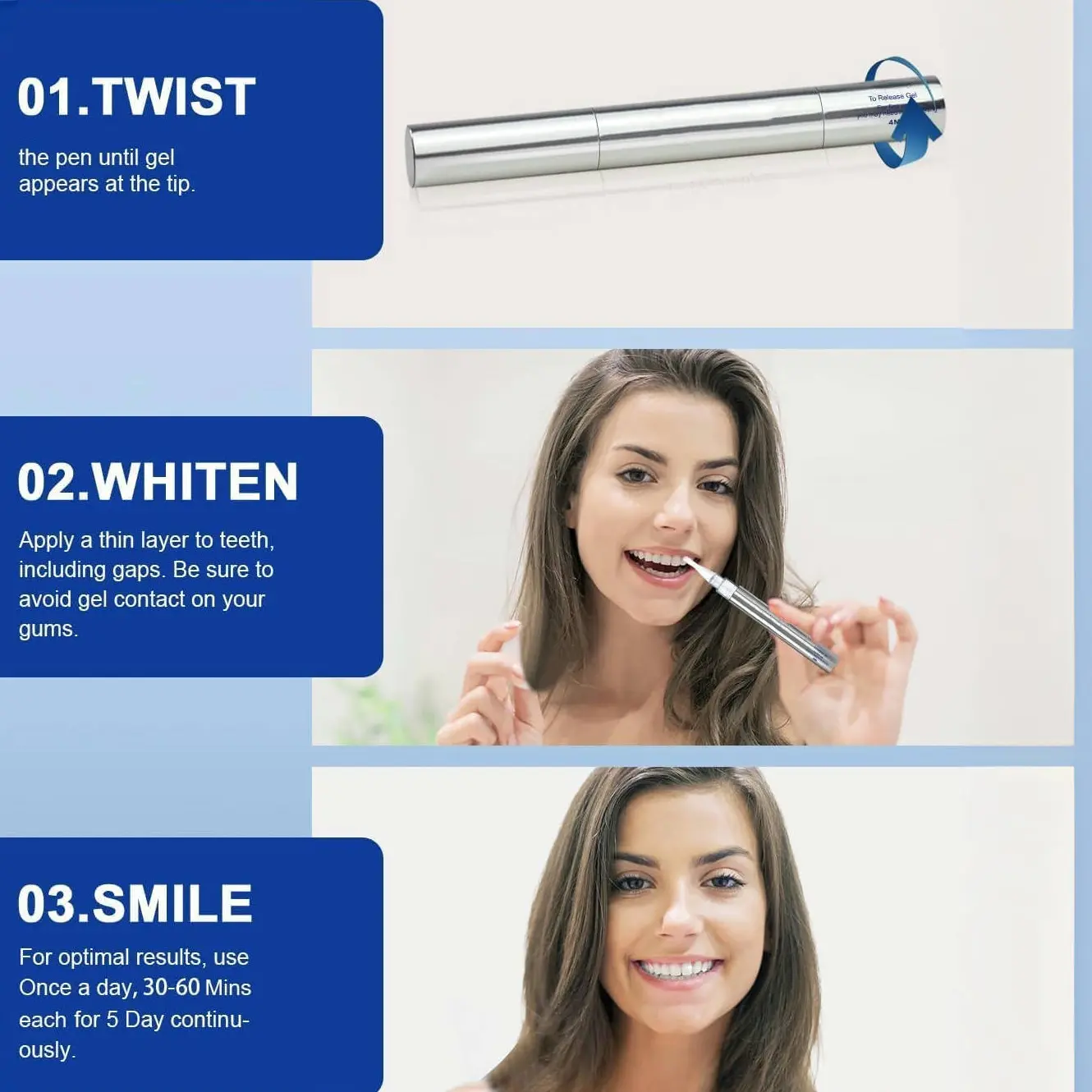 SmileFitPro 35%CP Teeth Whitening Pen - Image 4