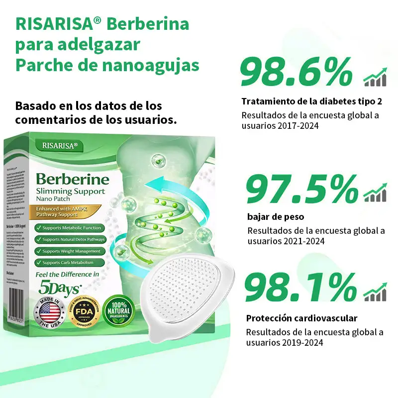 Berberine Slimming Support Nano Microneedle Patch - Image 11